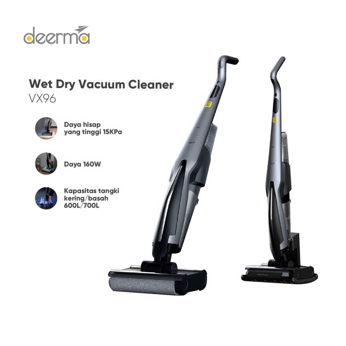 Deerma Wet Dry Vacuum Cleaner - VX96